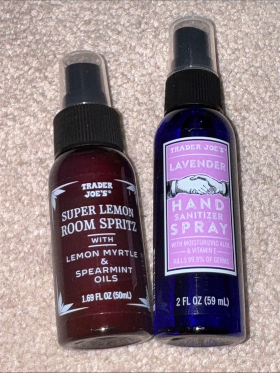 Trader Joe'S Other - Trader Joe's Lavender Hand Sanitizer Spray & lemon grass- eucalyptus Room Spray